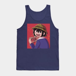 Vaporwave Aesthetic anime girl Tank Top